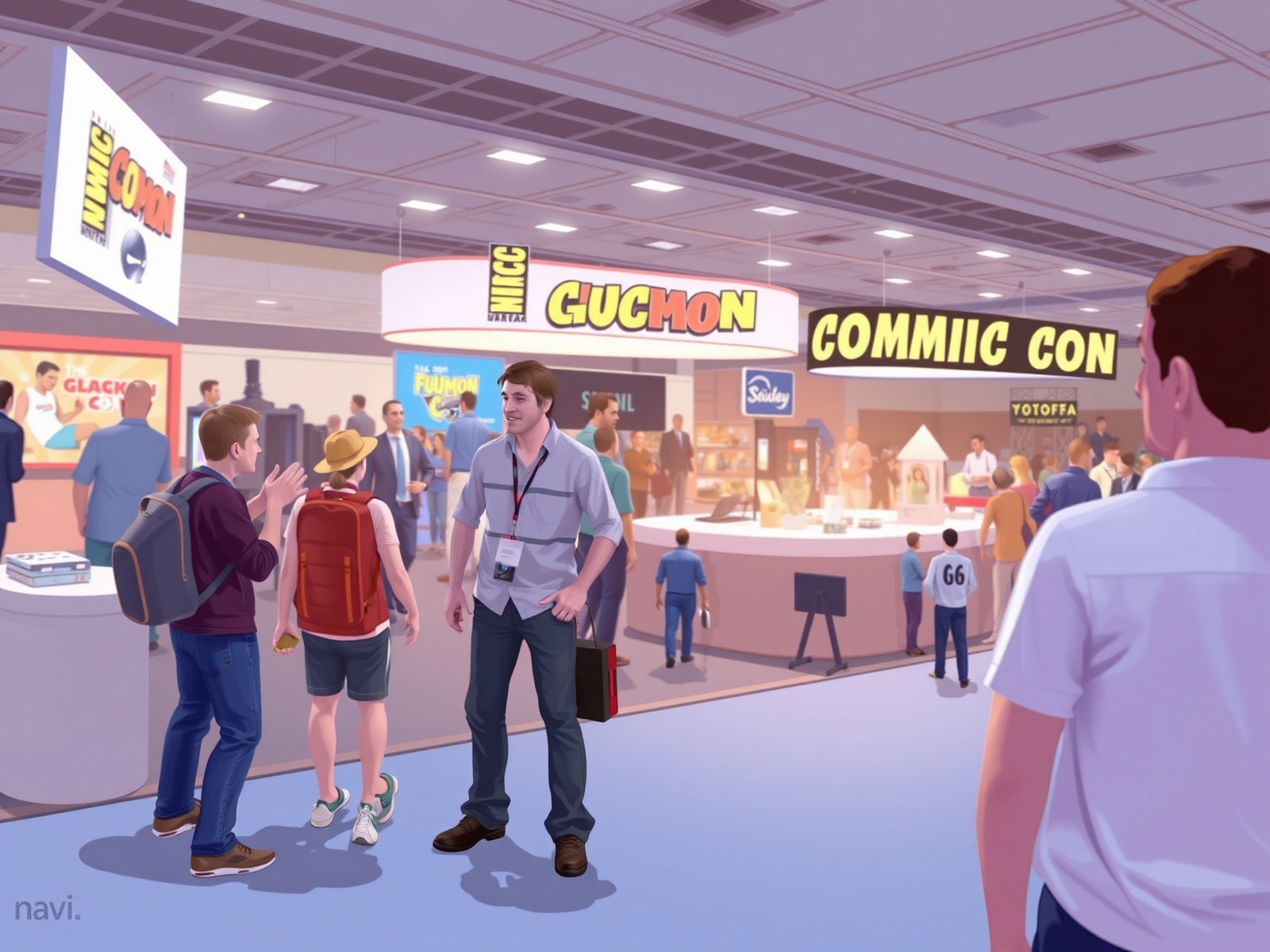 GTA Actor Says Disastrous Florida Gaming Convention 'Put the Con in Comic-Con' - editorial illustration - CarteCadeaux Maroc