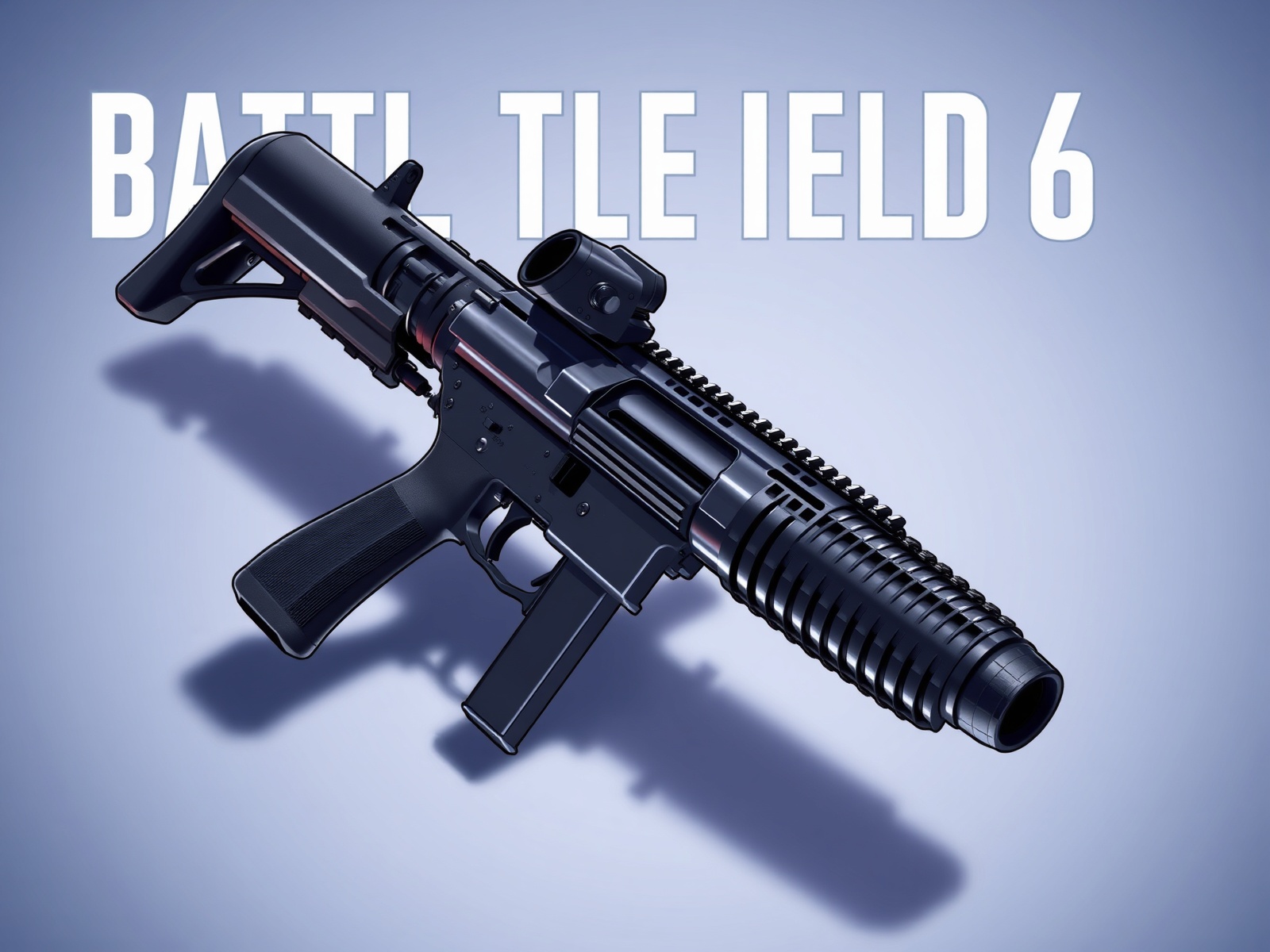 Battlefield 6 Fans Accuse EA of Selling AI-Generated Image After Spotting What Looks Like an M4A1 With Two Barrels - editorial illustration - CarteCadeaux Maroc